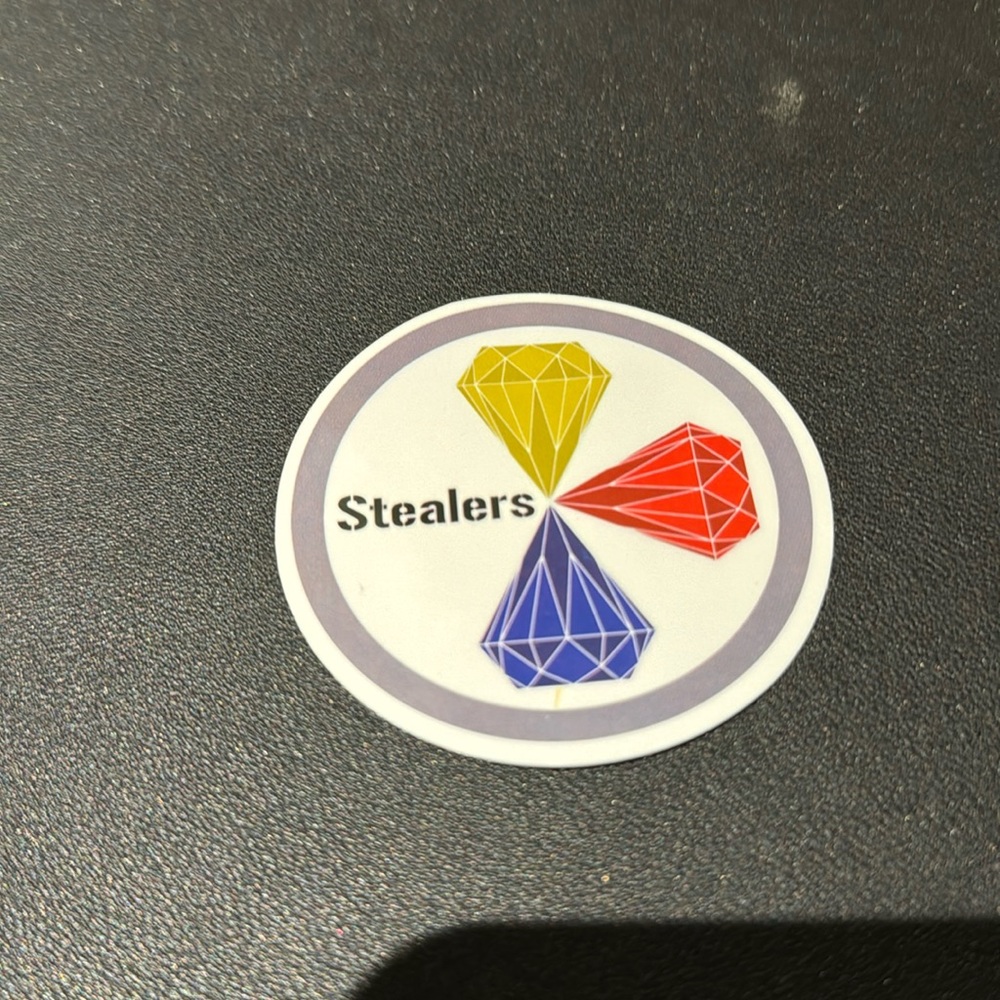 New Steelers Sticker